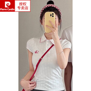 皮爾卡丹情侶裝夏日季短袖t恤一長(cháng)一短2025新款一衣一裙高級感整套裝全身 女生polo衫【單件】 S