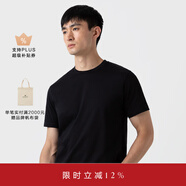 SUNSPEL男士經(jīng)典款Supima棉圓領(lǐng)Riviera T恤 Midweight春夏 黑色 2XL