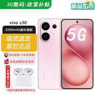 vivoS30 Pro mini 選購 2025新機(jī)上市 6500mAh超長續(xù)航 90W遠(yuǎn)航閃充 多彩輕薄直屏級(jí)潛望長焦 至尊產(chǎn)品 桃桃粉12GB+256GB【VIVO S30】 官方標(biāo)配【贈(zèng)1年碎屏