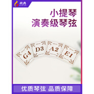 歐莉典雅（Olityna）歐典小提琴琴弦演奏級(jí)級(jí)成人 兒童鋁鎂弦1234/4套裝散裝 4/4(一套四根GDAE弦各一根)