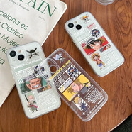 固返海賊王適用蘋(píng)果17promax手機殼iphone16骷髏路飛索隆山治15卡通動(dòng)漫14二次元13透明12軟殼高級感11 骷髏圖標路飛【透明太空殼】 一加ACE5