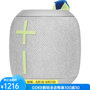 羅技（Logitech） UE WONDERBOOM 3 便攜式藍(lán)牙音箱戶外音響IP67防水 灰色Joyous Brights Gray