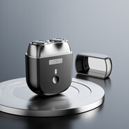 飛利浦（PHILIPS）同款德國品質(zhì)男士剃須刀電動(dòng)旅行2025新款全身水洗便攜送男友小鋼炮刮胡刀 深空灰-青春版【12葉精鋼刀頭】浮動(dòng)刀網(wǎng)