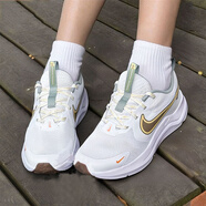 耐克（NIKE） 女鞋2025新款夏季Tanjun透氣經(jīng)典休閑鞋運動鞋網(wǎng)面情侶跑步鞋 灰色黃色棕色HV6007-121 40