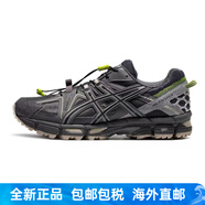 亞瑟士（asics）男女跑鞋kahana8緩震運動(dòng)鞋透氣戶(hù)外跑步鞋復古老爹鞋 k8深灰色 45