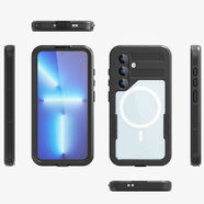 SamsungS24/S24plus/S24ultra防水手機殼  I防水級別 紅辣椒三星 黑色 三星GalaxyS24Plus