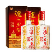 瀘州老窖（LUZHOULAOJIAO）六年窖頭曲 濃香型白酒 52度 500mL 2瓶 雙瓶裝
