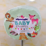 接運(yùn)貓韓國(guó)DAEWOO/大宇壁掛mini迷你滾筒洗衣機(jī)套防水罩防塵防曬 動(dòng)物樂園 ODW30-999g