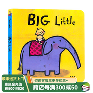 英文原版繪本 小毛孩系列一根毛小臟孩 Big Little/Potty  Leslie Patricelli 低幼兒童0-3歲紙板書 啟蒙認(rèn)知行為習(xí)慣培養(yǎng)情緒管理 大與小