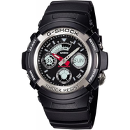 卡西歐（CASIO）【JD物流 日本直郵】 腕表 G-shock AW-590系列 男女手表 黑色
