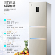惠康225升電冰箱家用小型冰箱宿舍辦公室用輕 BCD-225WETC225L時代金