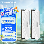 光威（Gloway）16GB(8GBx2)套裝 DDR4 3200 臺(tái)式機(jī)內(nèi)存條 天策系列