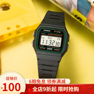 卡西歐（CASIO） 手表 運(yùn)動(dòng)系列 多功能簡(jiǎn)約中性小方塊學(xué)生情侶表兒童石英表 F-91W-3D