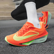 耐克（NIKE）男鞋 2025夏季新款FLY 6碳板緩震輕便透氣競速學生跑步鞋慢跑鞋 活力橘紅-601 40
