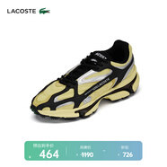 LACOSTE【王一博同款】法國(guó)鱷魚男鞋2K24系列運(yùn)動(dòng)休閑鞋|47SMA0013 YB2/黃色/黑色 41 (260mm) 7.5