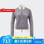 阿迪達(dá)斯 （adidas） 三葉草   2024冬女時(shí)尚潮流運(yùn)動(dòng)休閑針織外套 JY0214 L