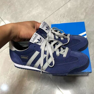 阿迪達斯（adidas）三葉草跑步鞋男鞋女鞋2025秋季新款低幫復古輕便休閑學(xué)生運動(dòng)鞋 JQ2574 42.5 (265mm)