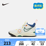 NIKE 耐克兒童籃球運(yùn)動(dòng)鞋TEAM HUSTLE D12魔術(shù)貼易穿脫男女童實(shí)戰(zhàn)球鞋 HQ1188-131（HUSTLE D 11） 33.5 【建議腳長(zhǎng)21cm】