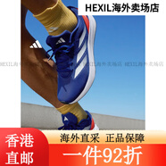 阿迪達斯 adidas DURAMO RC訓練備賽輕盈體測跑鞋男女阿迪達斯官方 藍色/白色/紅色 36