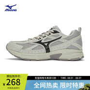 美津濃（MIZUNO）【SPEED】運動(dòng)跑步鞋男女星速鞋復古老爹鞋透氣緩震跑鞋 08/中灰/黑 41 (265mm)