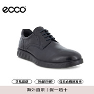 愛(ài)步（ECCO）商務(wù)皮鞋男 德比鞋  輕巧混合520304 01001黑色 43