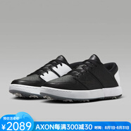 耐克（NIKE）男鞋女運動鞋Jordan高爾夫球鞋透氣耐磨防滑休閑鞋板鞋25年夏新款 Black/Cool Grey 黑色 35.5 碼=US M3.5/W5