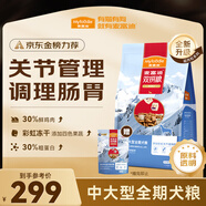 麥富迪狗糧 超肉粒凍干雙拼糧15kg 全期中大型犬【原料透明】