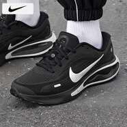 耐克（NIKE）男鞋 25夏季新款運動鞋子男時尚休閑鞋AIR ZOOM網(wǎng)面透氣跑步鞋男 【新品】JOURNEY RUN-黑武士/曬圖退10 41 （內(nèi)長260mm）