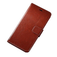 埠帝適用魅族17防摔18S翻蓋20皮套16XS 17PRO保護套18x插卡lucky 08魅藍Note9手機殼6T錢(qián)包款M15男16TH 棕色 送手掛繩 魅族lucky 08