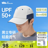 蕉下（beneunder）棒球帽子男夏季鴨舌帽遮陽帽防曬帽女太陽帽高級感痞帥潮流百搭灰