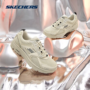斯凱奇（Skechers）跑鞋男鞋夏季軟底透氣運(yùn)動鞋2025新品厚底緩震耐磨休閑鞋輕質(zhì)