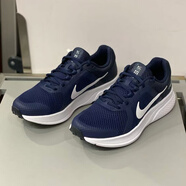耐克（NIKE）男鞋2025春秋季新款REVOLUTION 7網(wǎng)面運(yùn)動鞋黑白低幫休閑鞋跑步鞋 CU3517-400藍(lán)色 39