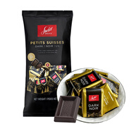 狄妮詩瑞士進口黑巧克力可可脂黑巧swiss delice特醇巧克力排塊獨立片裝 狄妮詩72%黑巧600克