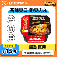 海底撈自熱火鍋 方便速食出游野餐便攜無需熱水 香辣肉丸272g