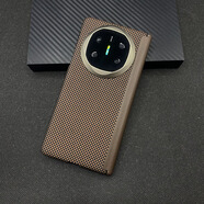 華為matex5凱夫拉手機殼華為x5折疊屏matex6保護套全包防摔超薄 小米格-金屬框磁吸-中軸款后蓋 華為matex6（典藏版通用）