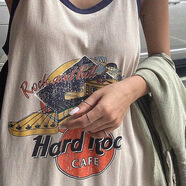 TTPMER卡通吊帶連衣裙歐洲站過(guò)膝中長(cháng)裙居家外穿ins韓版大擺裙 杏色 S