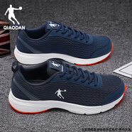 喬丹男鞋2025夏季新款網(wǎng)面透氣耐磨運(yùn)動(dòng)鞋男戶外潮流跑步鞋休閑鞋子男 246深藏青/閃亮橘 40