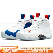耐克（NIKE）FoampositeOneusavandalized噴泡美國噴中幫復古籃球鞋女款紅藍 36