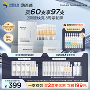 潤百顏HACE撫紋次拋精華液30支早C晚A抗皺淡紋護(hù)膚品生日禮物華熙生物