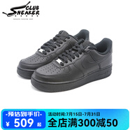 耐克（NIKE）Air Force 1 AF1空軍一號(hào) 全白黑武士經(jīng)典款男女情侶休閑運(yùn)動(dòng)板鞋 CW2288-001 42