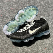 耐克（NIKE）休閑鞋男鞋2025秋季新款A(yù)ir Vapormax氣墊減震跑步鞋 DV1678-010黑色 44.5
