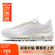 耐克NIKE休閑鞋女經(jīng)典氣墊AIR MAX 97運動鞋DH8016-100白36.5