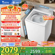 小天鵝（LittleSwan）波輪洗衣機(jī)全自動(dòng) 12公斤大容量 小烏梅輕奢版【TB12VE20DW】水魔方防纏繞 家電國家補(bǔ)貼20%