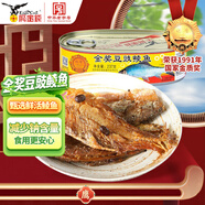 鷹金錢 金獎豆豉鯪魚罐頭237g 中華老字號即食海鮮魚罐頭下飯菜國產(chǎn)