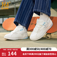 361度【騰云】女鞋運動鞋新款橡膠大底耐磨專業(yè)滑板鞋 晴空 35