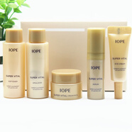 IOPE亦博IOPE黃金保濕肌活柔膚水乳液SUPER VITA IOPE黃金植物水乳精華小樣五件套