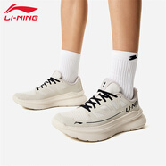 LI-NING李寧凌越跑步鞋男子運(yùn)動(dòng)鞋透氣百搭反光休閑慢跑鞋ARSU097 ARSU097-4銀樺灰 43.5