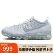 耐克NIKE休閑鞋男氣墊AIR VAPORMAX 2023運動(dòng)鞋DV1678-002灰白40.5