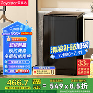 榮事達(Royalstar)洗衣機 8公斤全自動(dòng)波輪家用脫水機甩干機租房洗衣機 以舊換新 家電國家補貼RB8030J
