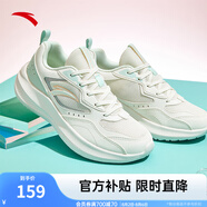安踏飛夢(mèng)丨女鞋運動(dòng)鞋輕質(zhì)緩震跑步鞋休閑鞋旅游鞋女 象牙白/泡沫綠/銀/熒光高光粉-2 40